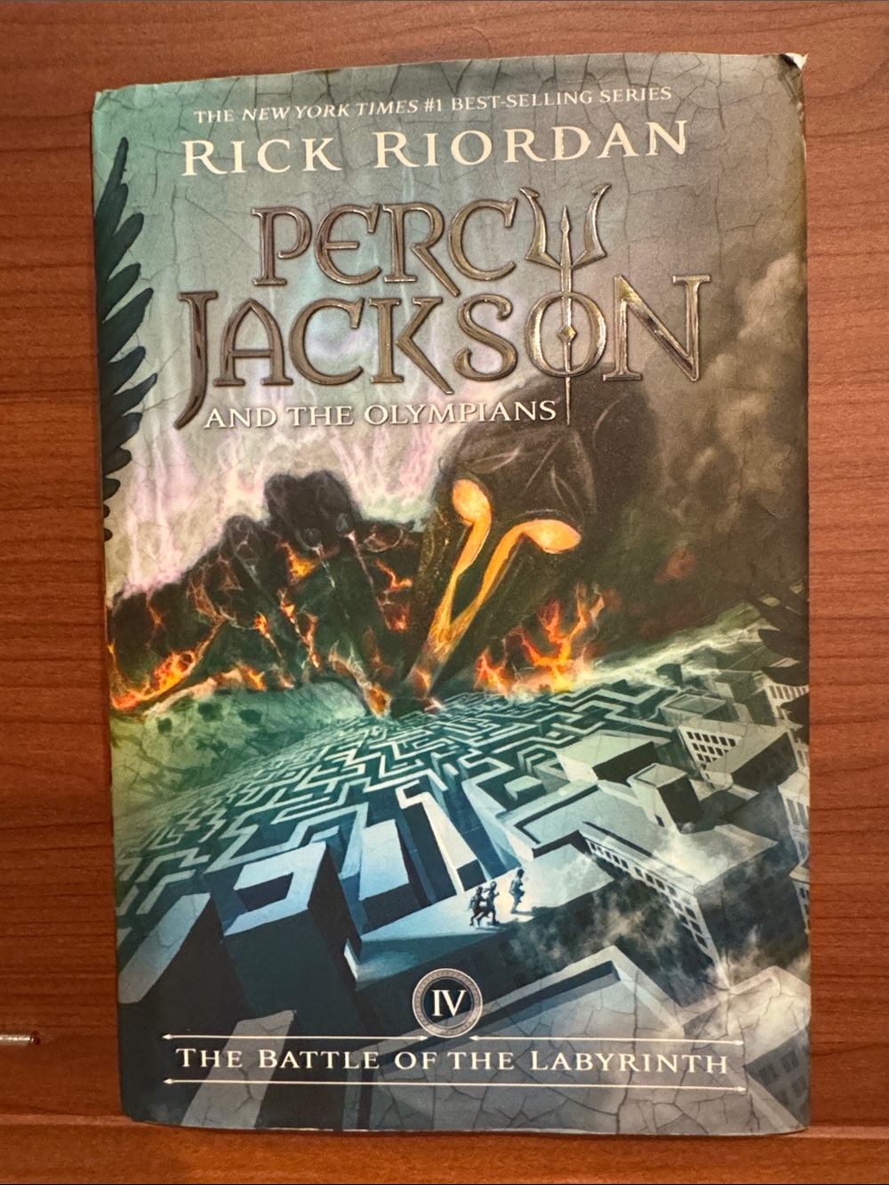 The Battle of the Labyrinth by Rick Riordan- Hardcover